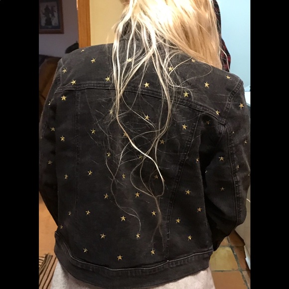 VS DENIM JACKET ONLINE EXCLUSIVE XL STAR BLACK GOLD - Picture 6 of 11